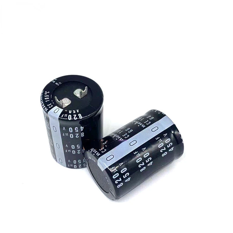 Nichicon 450v820uf Air Conditioner Aluminum Electrolytic Capacitor Frequency Converter