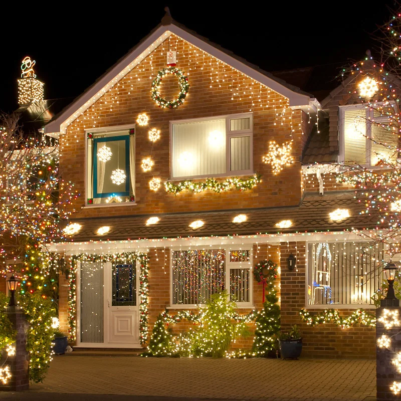 Guirxiété lumineuse extérieure G40, guirlandes lumineuses, guirlandes de  rue, guirlandes de Noël, jardin d'arrière-cour