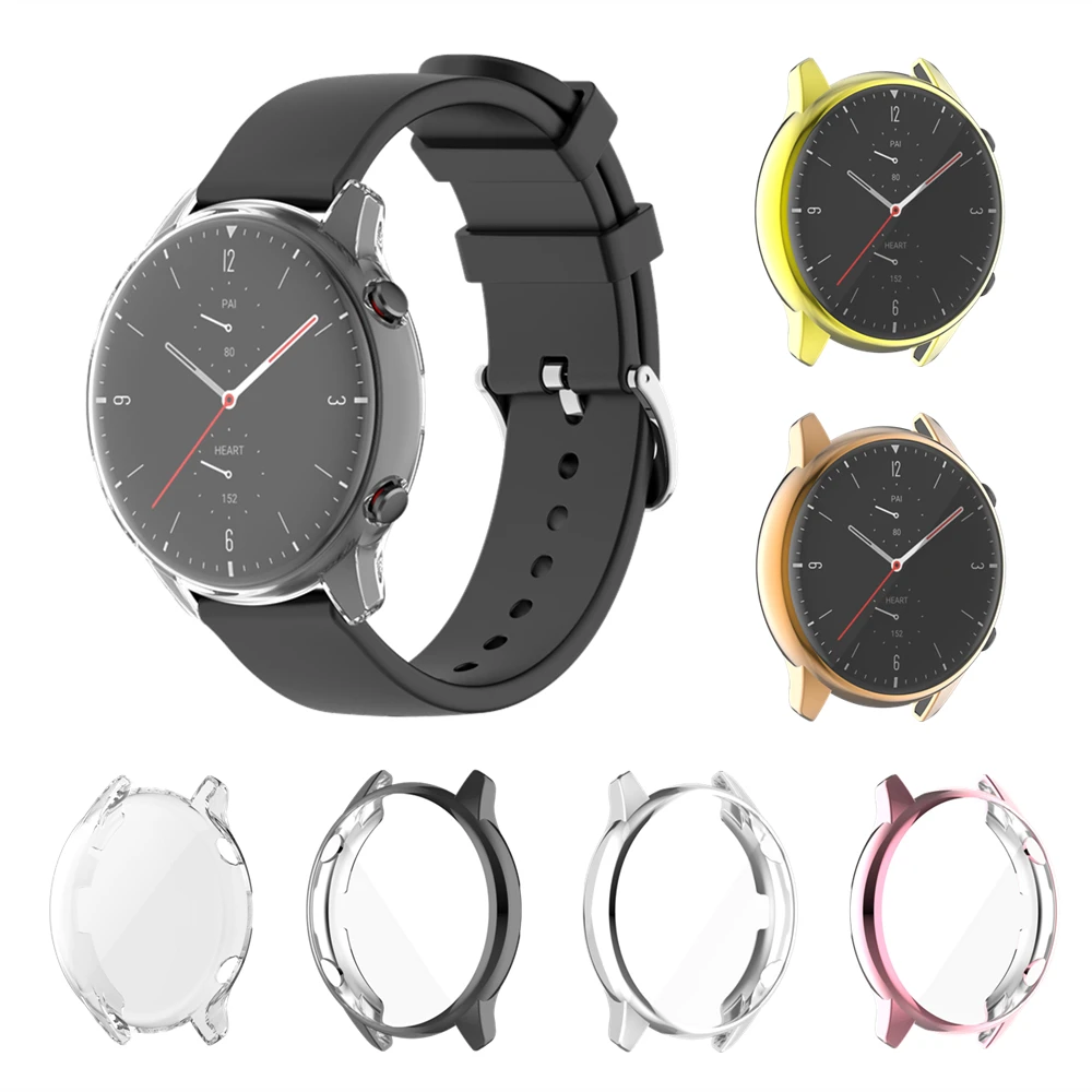 Hard Case Amazfit Gtr Tempered Glass Amazfit Gtr2 Watch Screen