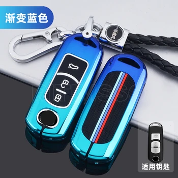New Alloy Car Remote Key Case Cover Shell For Mazda 2 3 5 6 BL BM GJ Atenza Axela Demio CX-3 CX3 CX-5 CX5 CX7 CX-9 CX8 Keyless - New Alloy Car Remote Key Case Cover Shell For Mazda 2 3 5 6 BL