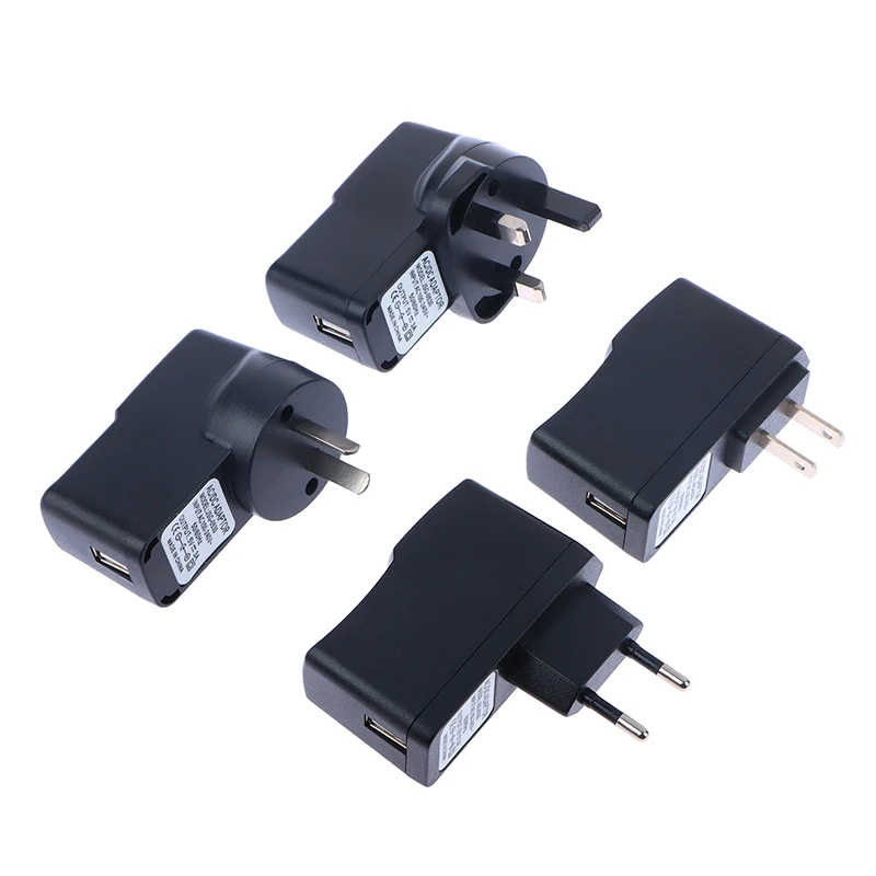 AC DC 어댑터 전원 공급 장치 충전기, 마이크로 충전 어댑터, EU US AU UK 플러그용, 5V 3A, 100  240V, 1PC