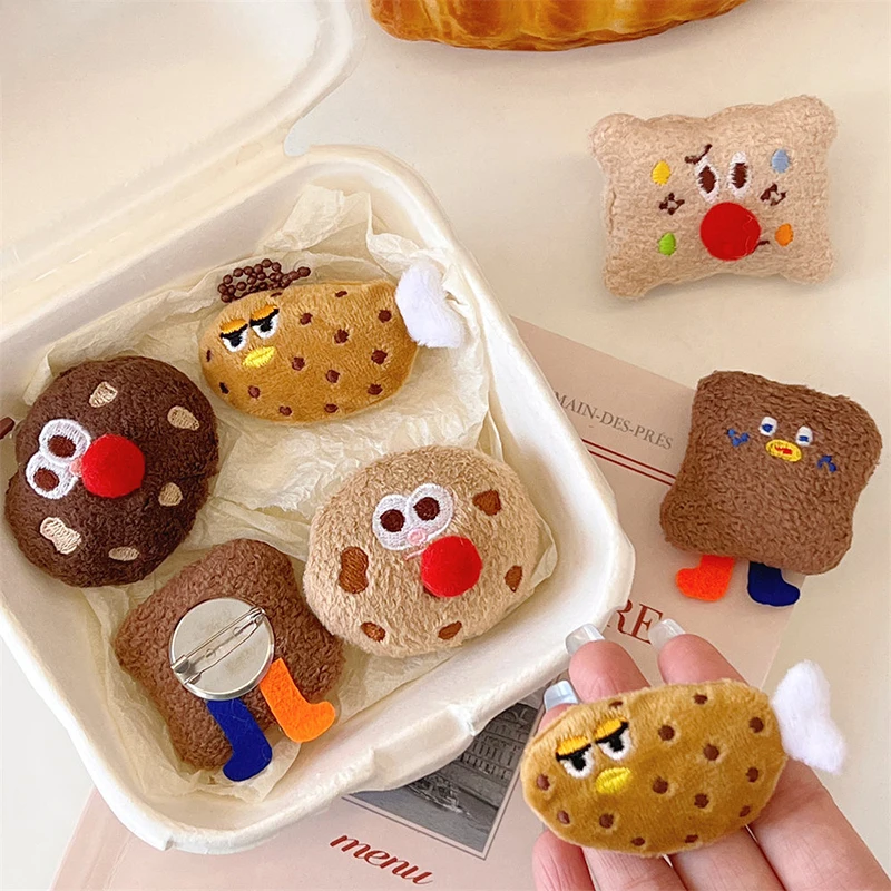 

Keychain Cartoon Plush Cookie Doll Kawaii Backpack Hang Key Fashion Pink Star Gifts Pendant Toys For Birthday Children Friends