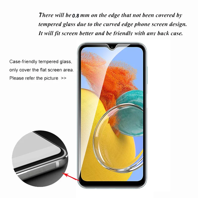 Premium Tempered Glass Screen Protector Set - Pack of 3