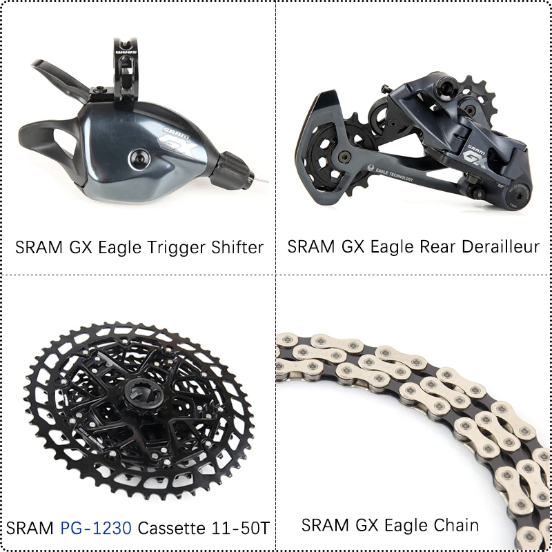 2021 NEW SRAM GX EAGLE 1x12 speed Groupset Kit 4 parts Trigger