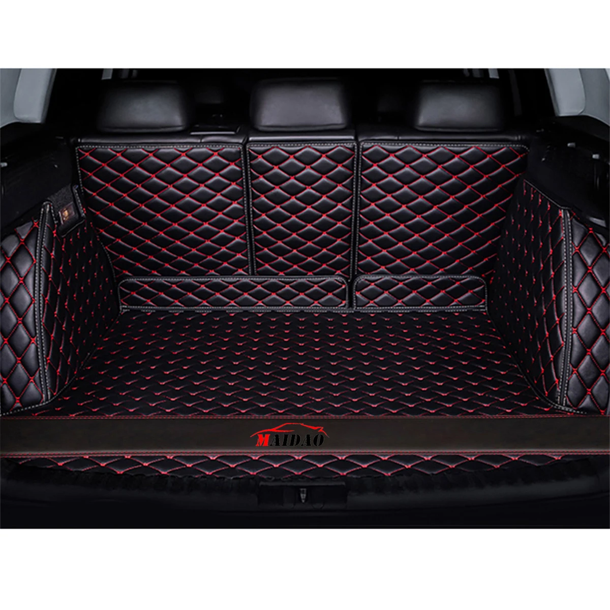 For Toyota Camry TRD 2023 Car Trunk Mat Custom LOGO Full Surrounded  Waterproof Car Boot Liner Automotive interior - AliExpress
