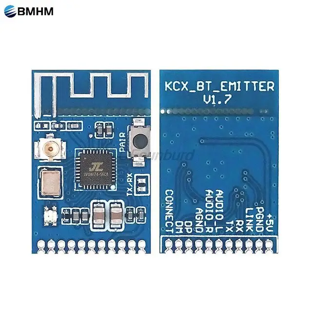 Bluetooth module 5.3 Audio transmitter module Stereo GFSK transceiver Earphone board Wireless speaker KCX_ BT_ EMITTER 5 1