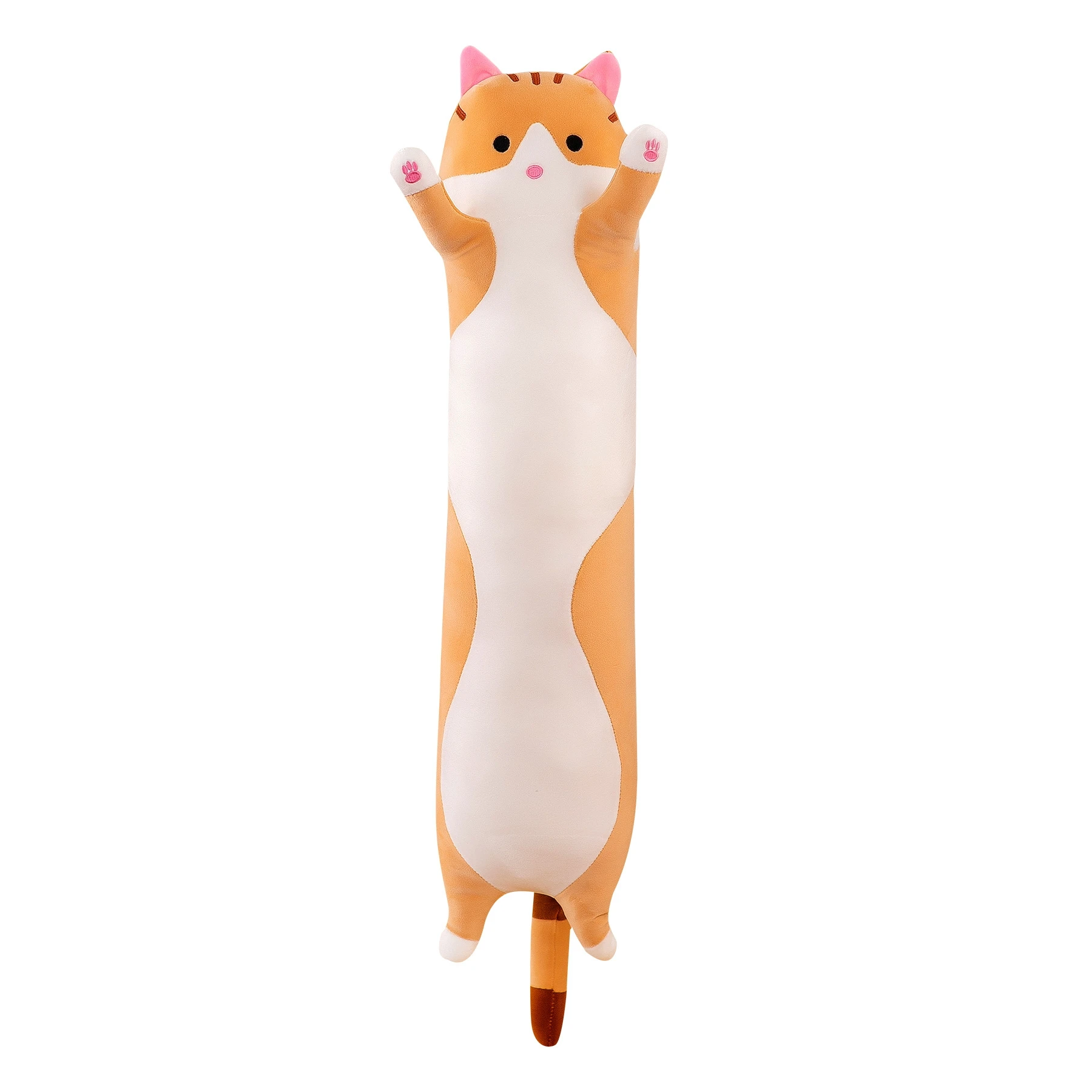 thumbnail image 1 of Lovely Cat Plush Toy Doll Long Plush Pillow Clip Leg Pillow Big Doll, 1 of 5