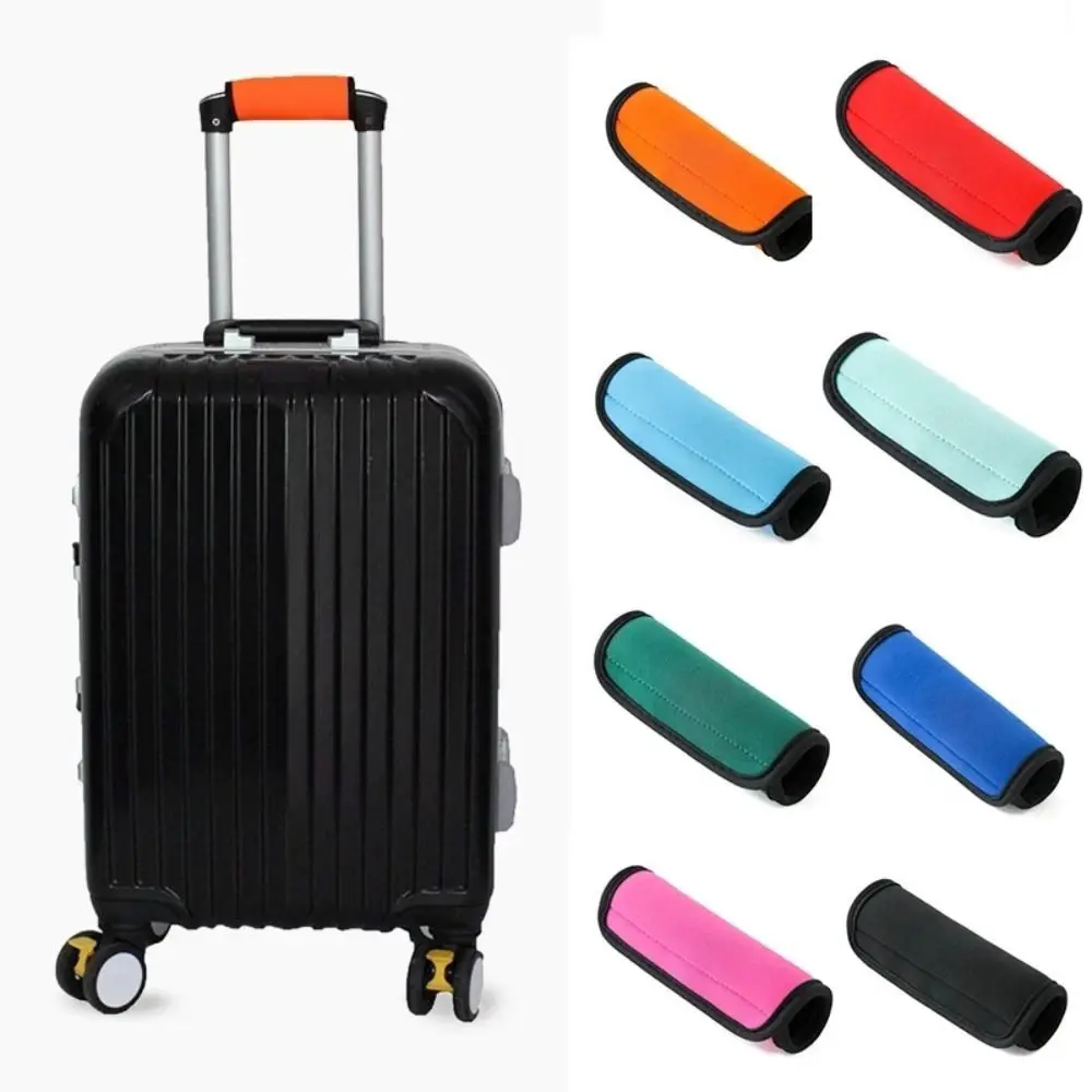 Comfortable Neoprene Luggage Handle Wrap Grip New Luggage Suitcase Bag Handle Identifier Stroller Grip Protective Cover Bag Part