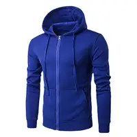 Veste à capuche à manches longues PVD pour hommes, fermeture à glissière, sweat-shirt Slim Fit, vêtements pour hommes, automne 3