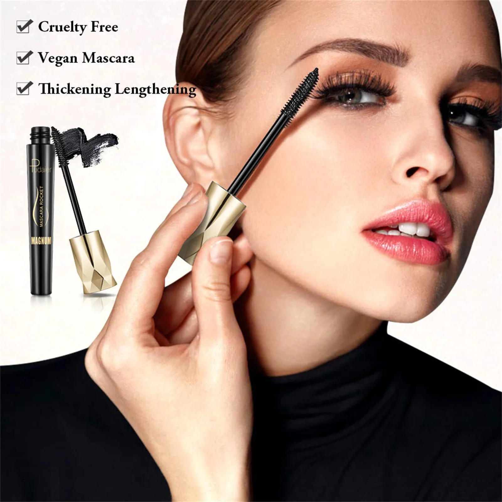 Fans Go Crazy Expensive Items Silk Lengthening Fiber Waterproof Mascara Diamond 4D Flash Mini Mascara Empty _ - AliExpress Mobile