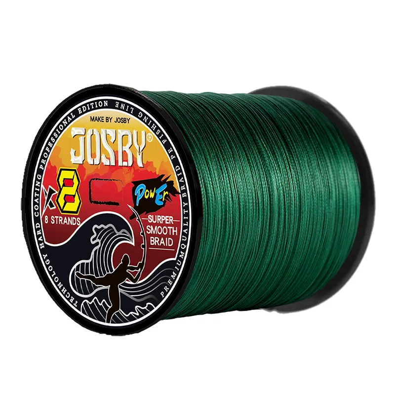 JOSBY Braid Fishing Line Accessories 8 Strands 300/500M Multifilament PE Durable Wire Japanese Peche Cord Sea Equipment