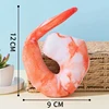 Plush Dog Toy Doughnut Pizza Shape Pet Squeaky Toys for Small Large Dogs Cleaning Teeth Puppy Chew Sound Toy Pet Supplies 6