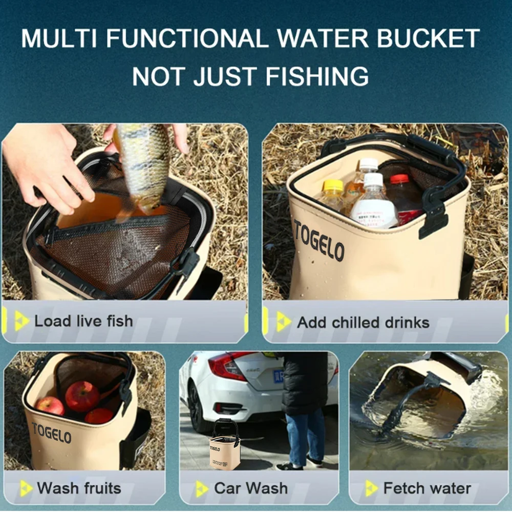 Folding Fishing Bucket 5