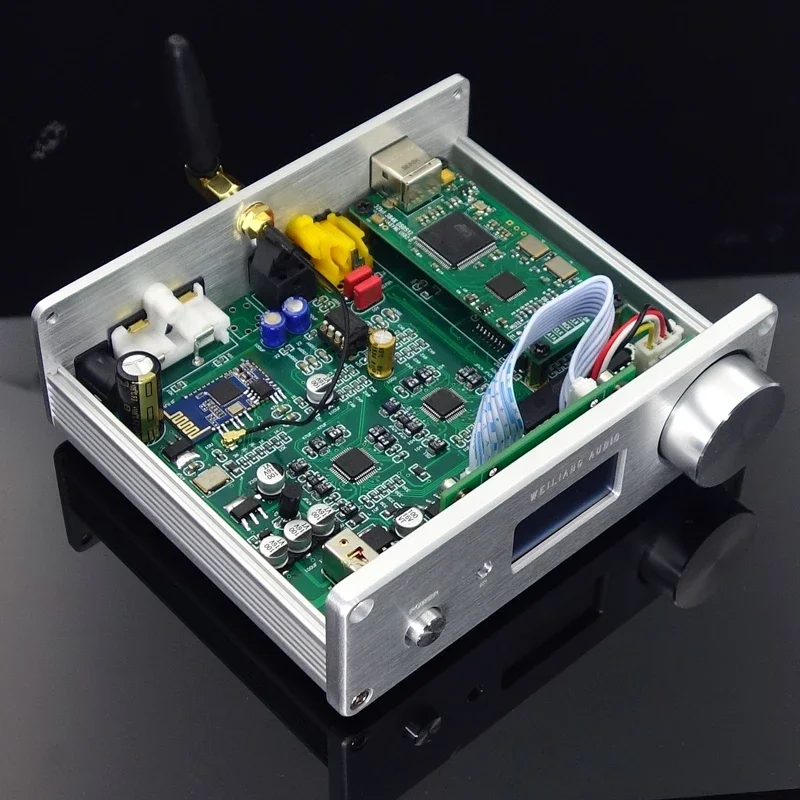 Breeze Audio DAC SU9 Digital Audio Decoder Dual ES9038Q2M Support DSD512 QCC5125 Bluetooth 5.0 APTX-HD USB Amanero(Option)