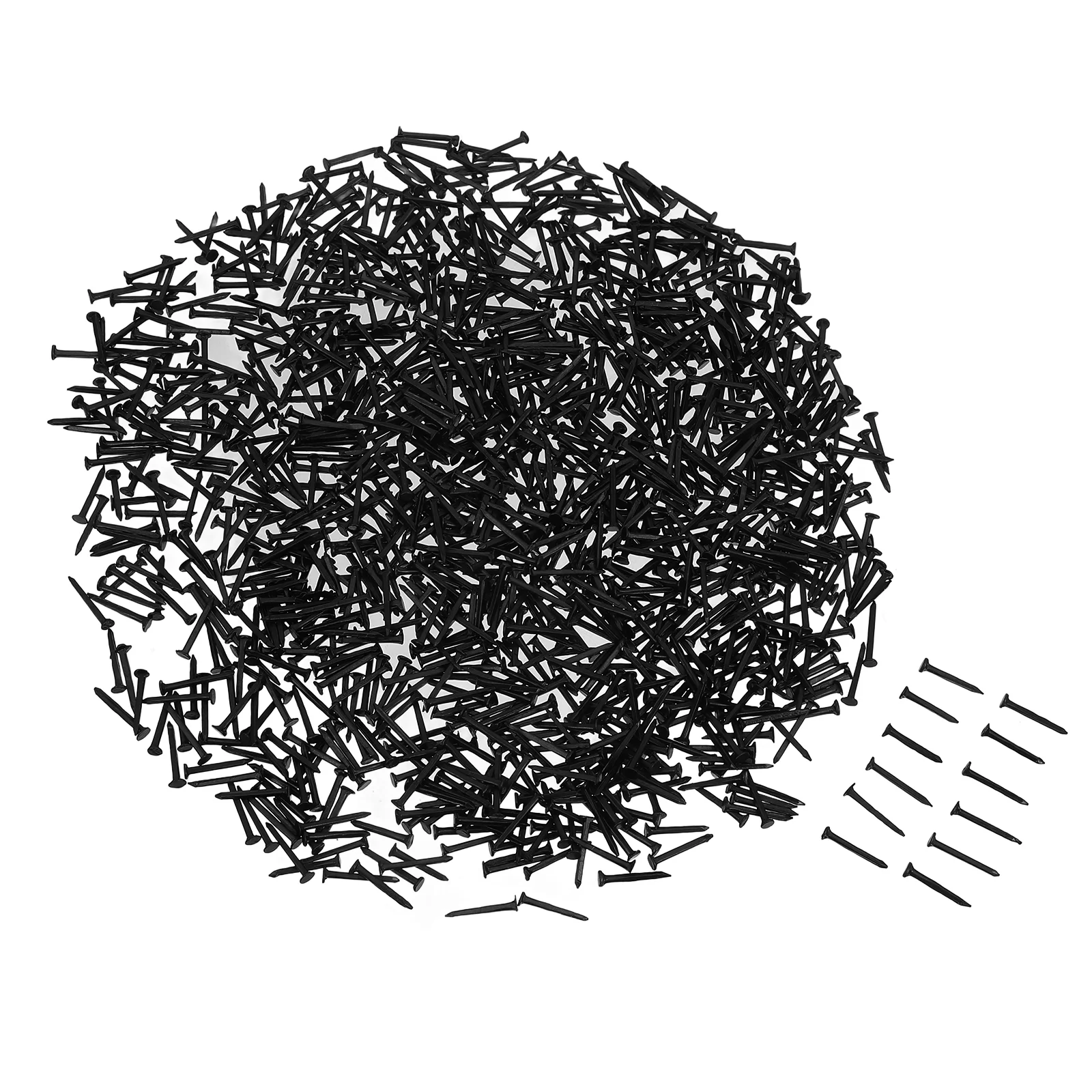 500 G Spikes Round Head Shoe Nails Tacks 190X010X010CM Iron for Shoes Soles