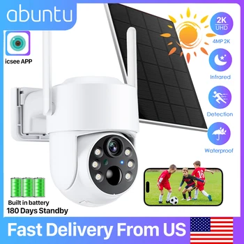4MP 2K Wireless Solar Security Camera 1