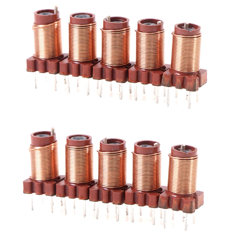 Description Picture 2 of item10pcs 26T 2.1uh-6.3uH Adjustable High-Frequency Ferrite Core Inductor
