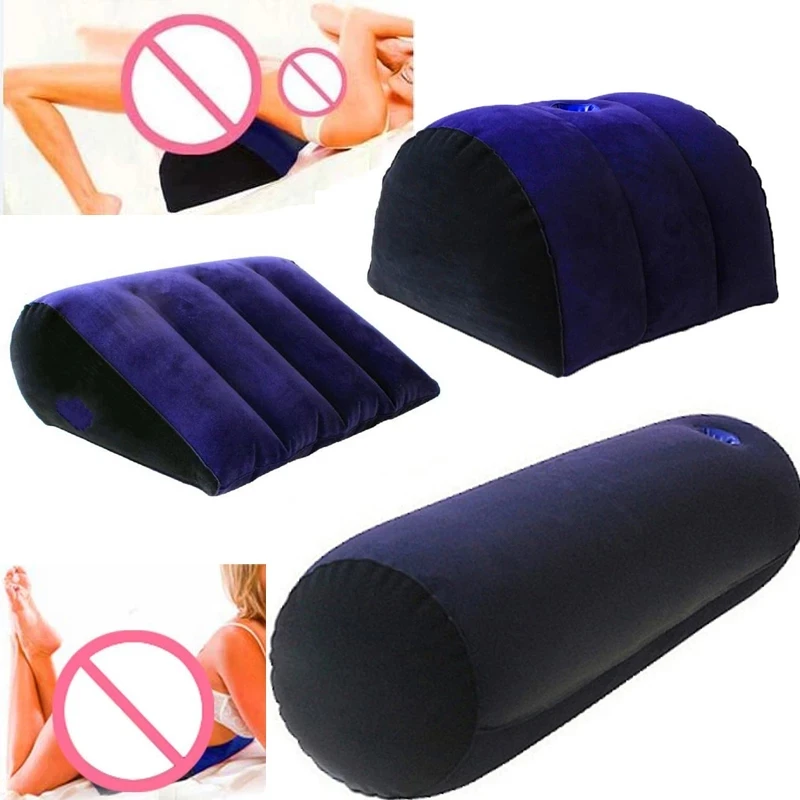 Adults Sex Love Pillow Couples Positions Cushione Inflatable Aid Pillows Car Bed Sex Furniture Erotic Triangle Sexy Games Toys sex toys sex chair bed