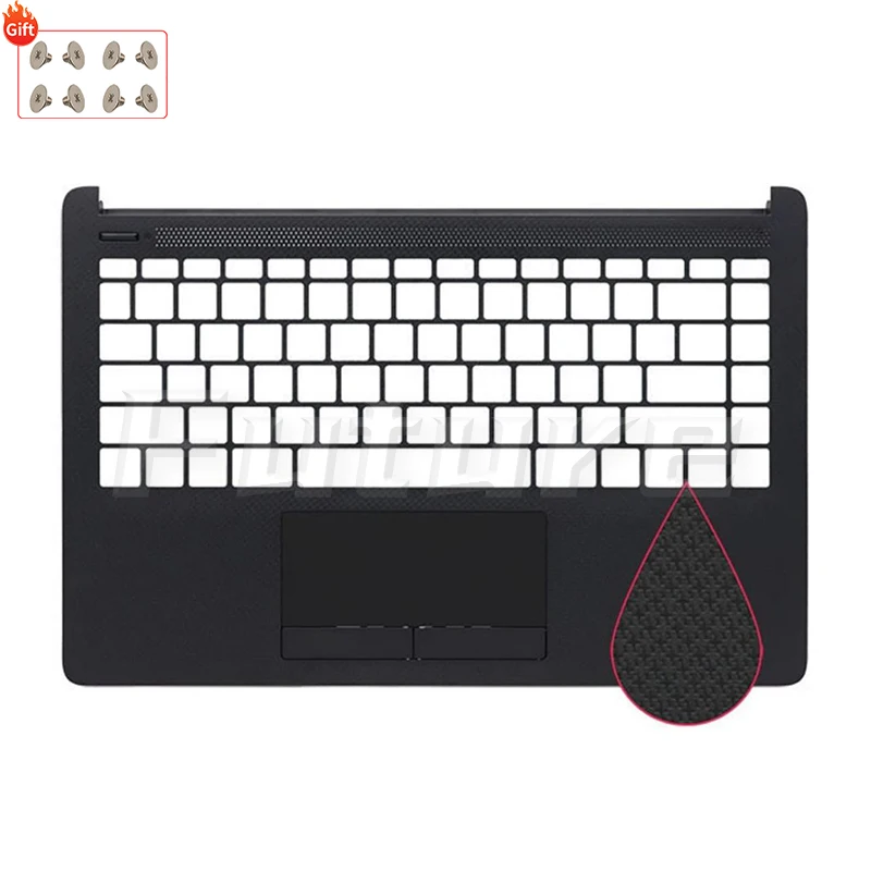 New For HP 14-CF 14-DF 14-DK 14-DP 14S-CR 14S-CF 240 245 G8 LCD Back Cover Front Bezel Palmrest Bottom Case Black