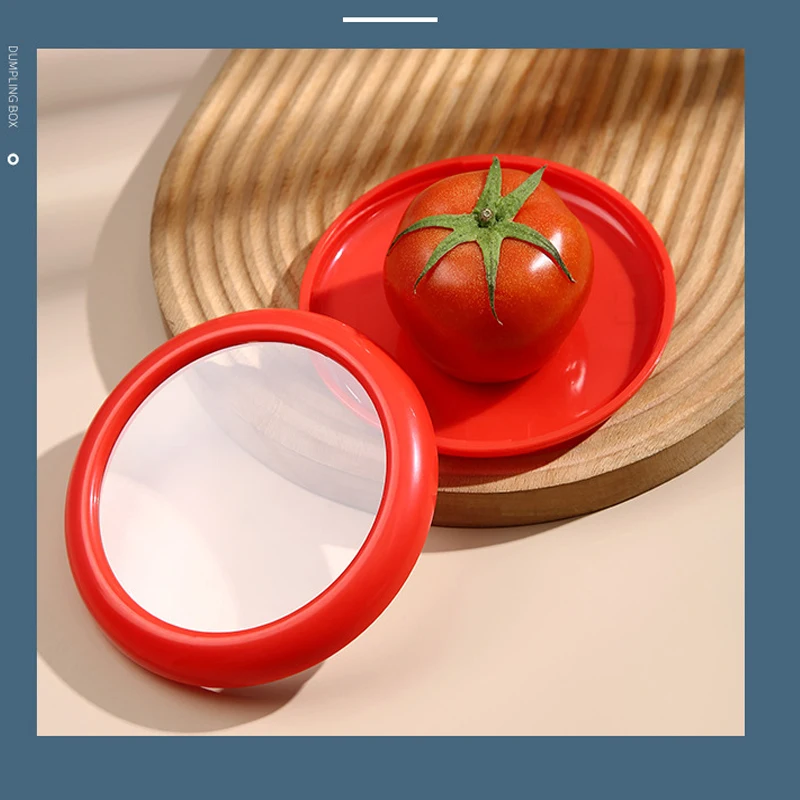 주방 보관 상자 과일 야채 용기 신선한 상자 아보카도 토마토 레몬 양파 신선 유지 Crisper Kitchen Gadgets