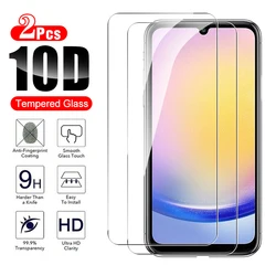 2 - Pack Anti - Scratch Clear Protective Glass Screen Protectors for Samsung y8 (2PCS)