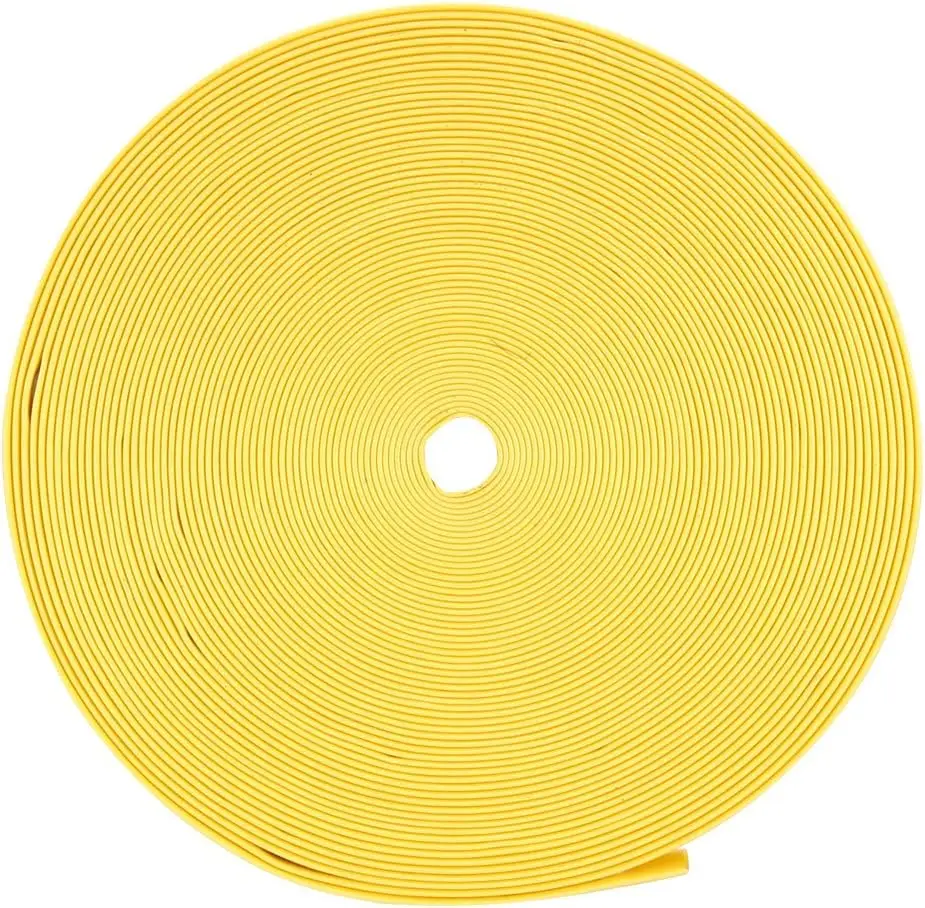 

Keszoox Heat Shrink Tubing 7mm Dia 11mm Flat Width 10m Length 2:1 Heat Shrink Wrap Cable Sleeve Tube Yellow