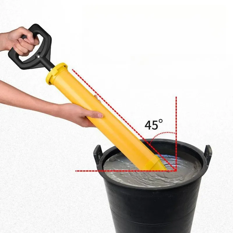 1 set Grout Filling Tools Cement Lime Pump Applicator Grouting Mortar Sprayer With 4 Nozzles Grouting Gun Caulking Gun Tool 2
