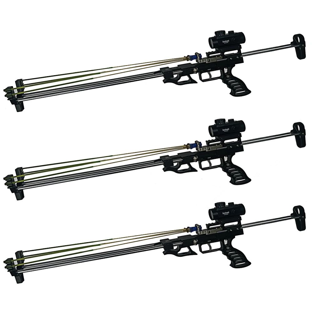 Outdoor Hunting Eagle Powerful Slingshot Metal Shooting Sights Slingshot Chinese Mechanical Fish Catapult