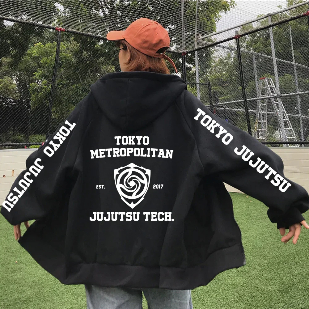 Jujutsu Kaisen High School Hoodies Sweatshirt Graphic Winter Pullover 2022  Fashion Long Sleeve Men/women Hoody - Hoodies u0026 Sweatshirts - AliExpress