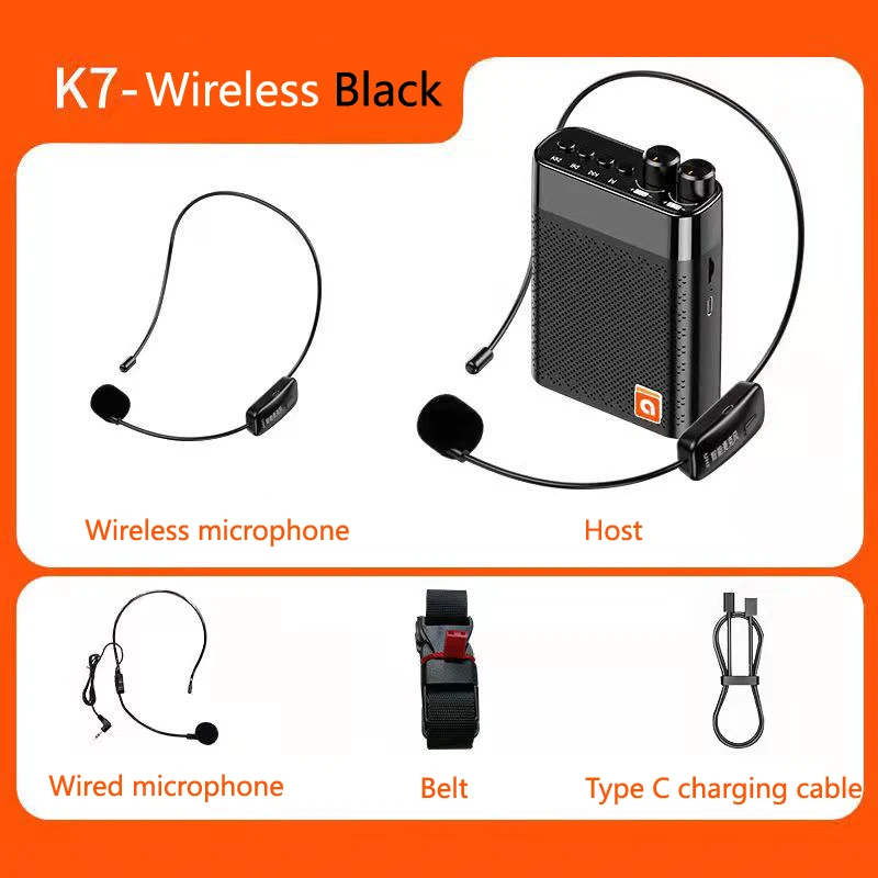 K7 Wireless--Black
