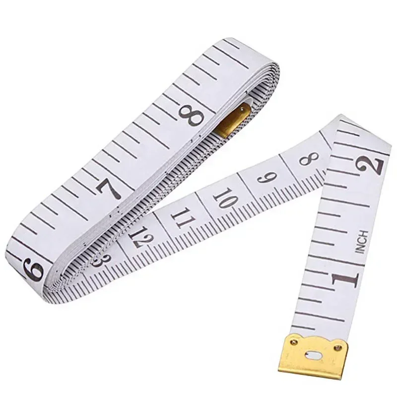 1.5m Body Measuring Ruler Sewing Tailor Tape Measure Mini Soft Flat Ruler Centimeter Meter Sewing Measuring Tape Random Color tape measure measuring tape measuring ruler