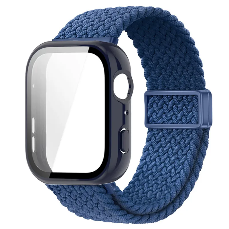 Braided Nylon Strap with Magnetic Buckle and Protective Screen Cover