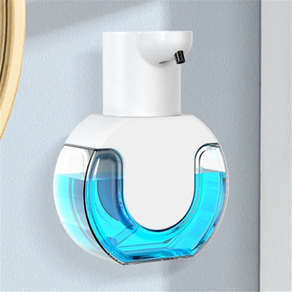 

430ML Automatic Sensor Soap Dispenser Rechargeable 4 Gears Adjustable Wall Mounted Infrared Inductive Foam Liquid Soap Dispenser