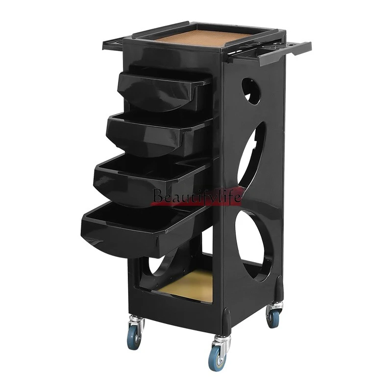 

New Hairdressing Tool Trolley Shelf Multi-Layer Storage Car
