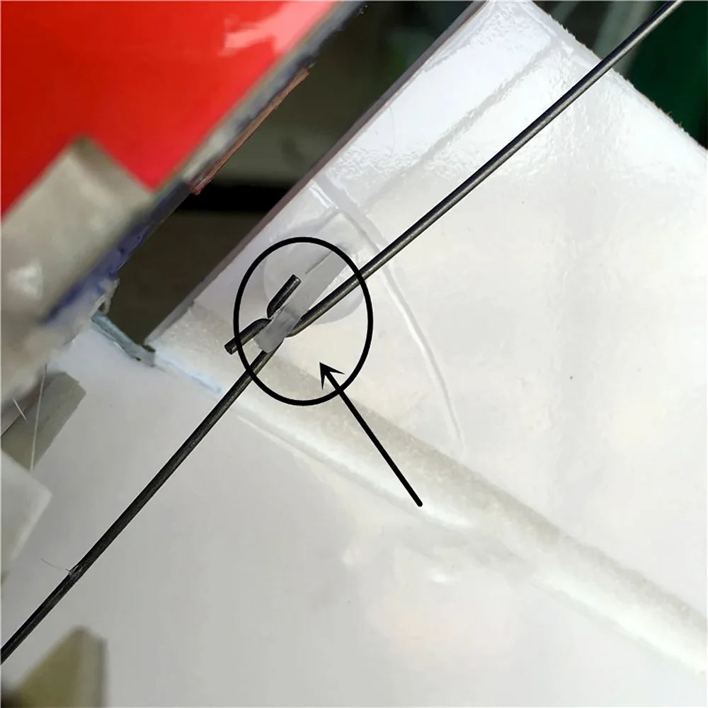 10/20 Stk./Lot 19cm 1,2mm Z-Typ Stahlzugstange für Su27 KT Board RC Flugzeug Ersatzteile Modell Stahlzugstange Servo – Detail 12