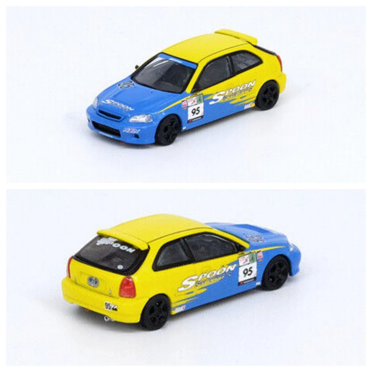 

INNO 1:64 CIVIC TYPE-R EK9 Tuned by SPOON SPORTS Diecast Model car Collection Limited Edition Hobby Toys