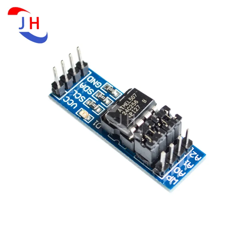 

Корпус для хранения AT24C256 AT24C EEPROM, 1 шт., интерфейс I2C AT24C01 / 02 / 04 / 08 / 16 / 32 / 64 / 128/256, дополнительный модуль