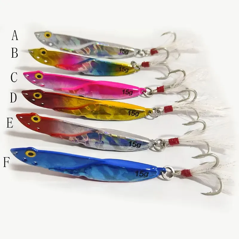 1 Stück Metall-Spoon-Spinner Angelköder Water Dog VIB Spoon Jigbait aus Zinklegierung 7g/10g/15g/20g Künstliche Köder Harter Köder für Weitwürfe