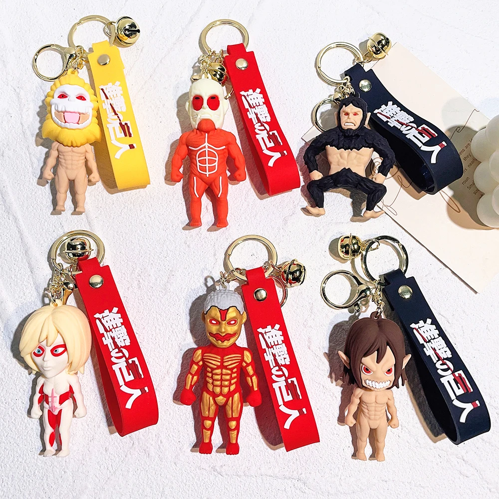 KKZ868 Anime Attack On Titan Acrylic Pendant Keychain Key Rings For Car Keys  USB Holder Ring Cool Jewelry Gift - AliExpress