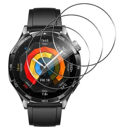 Premium 3-Pack Tempered Glass Screen Protector for Smartwatches - Ultra-Clear HD, Anti-Scratch 2.5D 9H Films (For GT5 Pro 46mm)