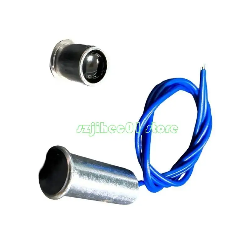 도난 경보 시스템 용 QX2A 110-220V 와이어 마그네틱 스위치 마그네틱 스위치 NC/NO Recessed 와이어 창문 스위치