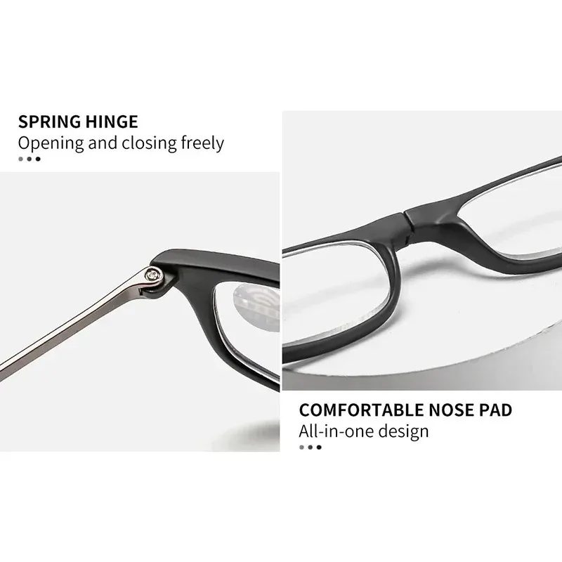 DML Hanging Neck TR90 Men's and Women's Anti-blue Light Portable Ultra-light Computer Glasses Long Narrow Fram Fashionable Item 4