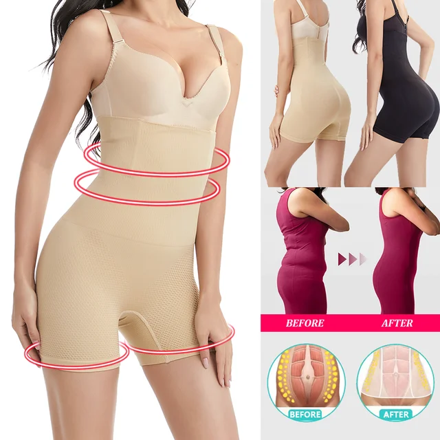 High Waist Trainer Body Shaper Shorts Slimming Women Tummy Control Butt  Lifter Girdle Slimmer Seamless Briefs Shapewear Panties - AliExpress