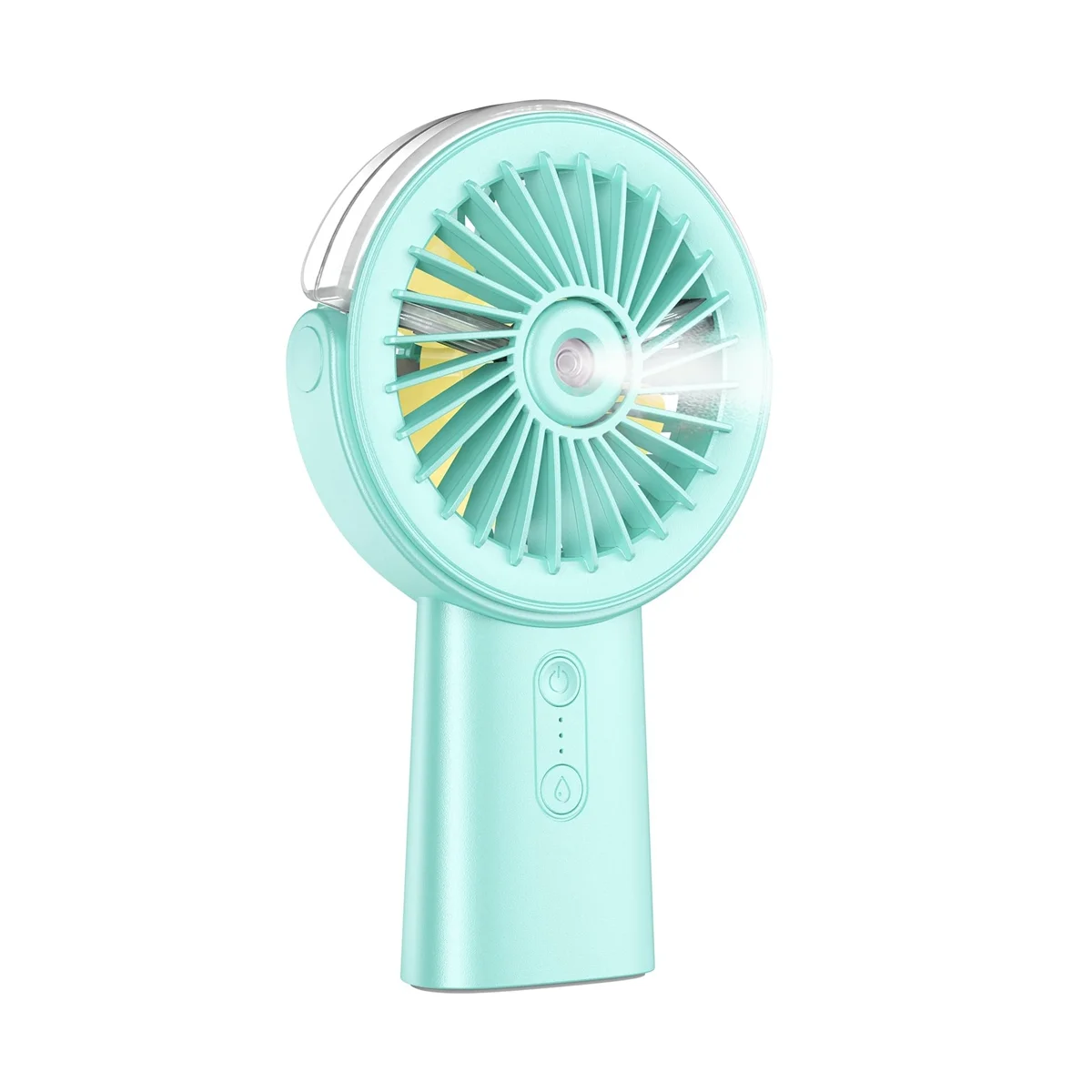 

Misting Fan Portable Handheld Fan, 4000MAh Hand Mist Fan 90°Adjustable Small Mister Fan for Travel Home Outdoor Beach,B