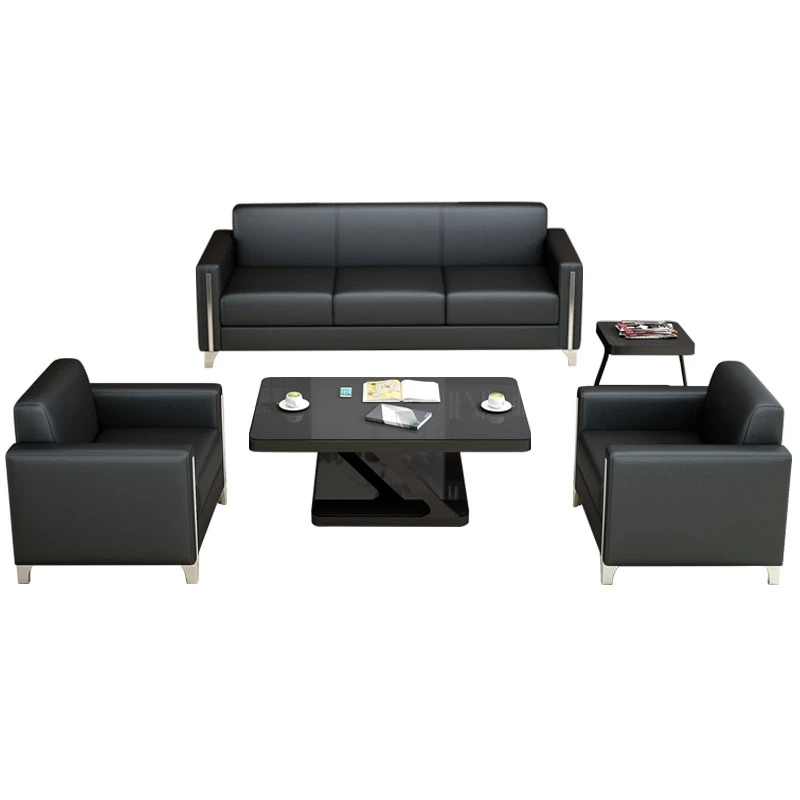 Accent Leather Office Sofas Floor European Modern Ergonomic Office Sofas Japanese Modernos Para Sala Furniture