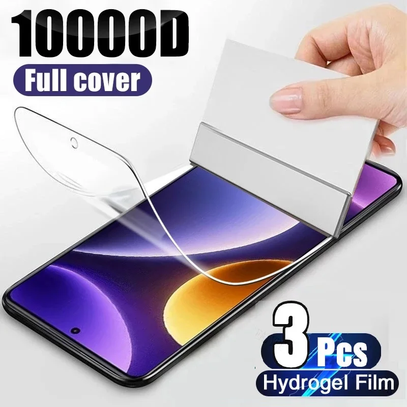 

3PCS Hydrogel Film For Motorola Moto G13 G23 G53 G73 G22 G32 G52 G72 G82 E13 E32 E22i Edge 20 Pro Edge 30 Neo Screen Protector