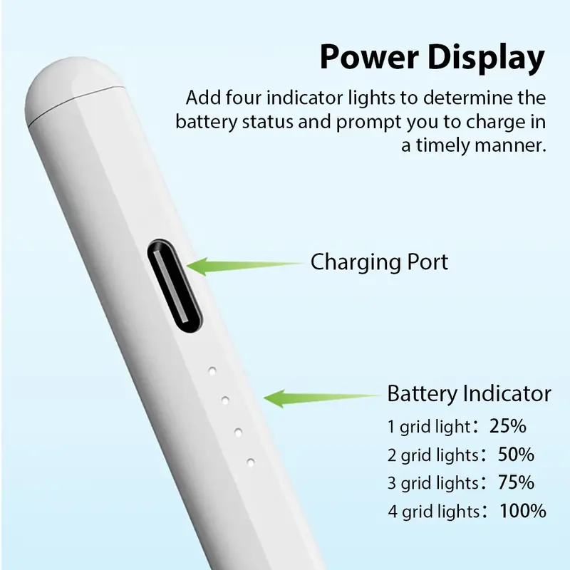 For Apple Pencil Stylus For iPad A16 Air 11 5 4 Pro 11th 13 12.9 M4 M3 M2 Pens 10 9 10th 9th Generation Mini 7 6 2025 Touch Pen - Image 3