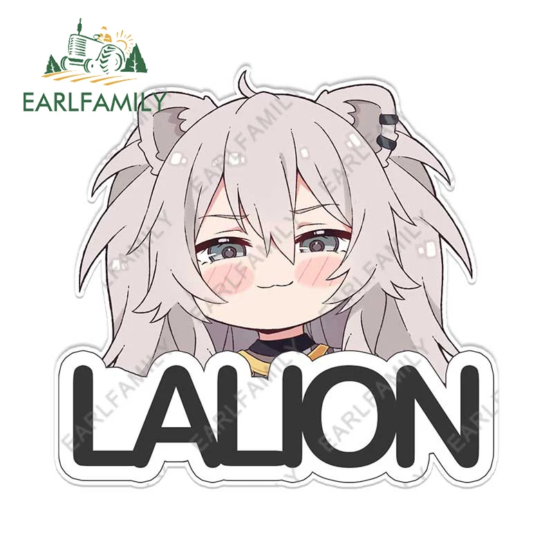 EARLFAMILY 13 см x 12 3 для Botan Hololive автомобильные наклейки прикус царапины креативные