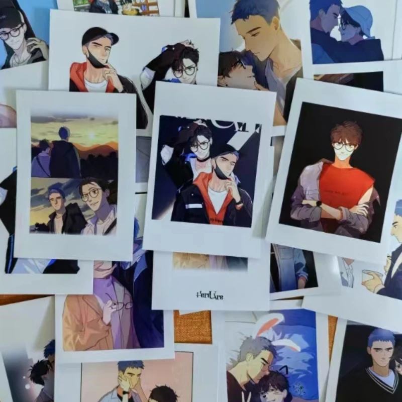 30 pcs/set New Here U Are lomo card Li Huan, Yu Yang Cartoon Characters HD photocards for Fans Collection Decorative Gift