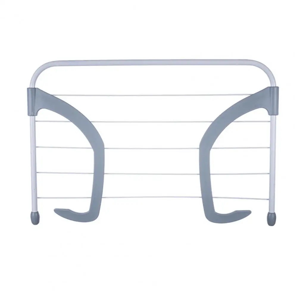 Anti-deform Modern Heating Radiator Balcony Shoes Hanger Sturdy Construction Laundry Drying Rack Windproof Yard Home Accessories 5